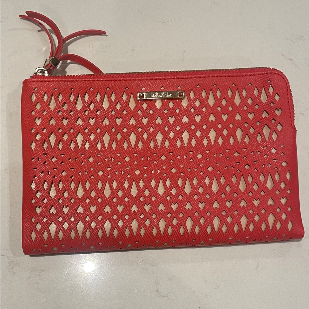 Stella & Dot Vibrant Cutout Clutch